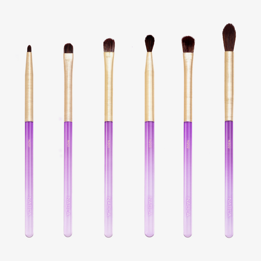 NABLA Cosmetics Amethyst Detail Brush Set