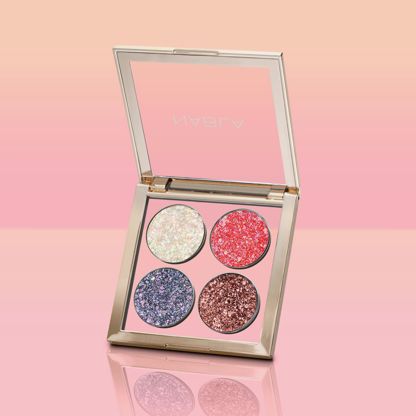 NABLA Cosmetics Miami Lights Glitter Palette