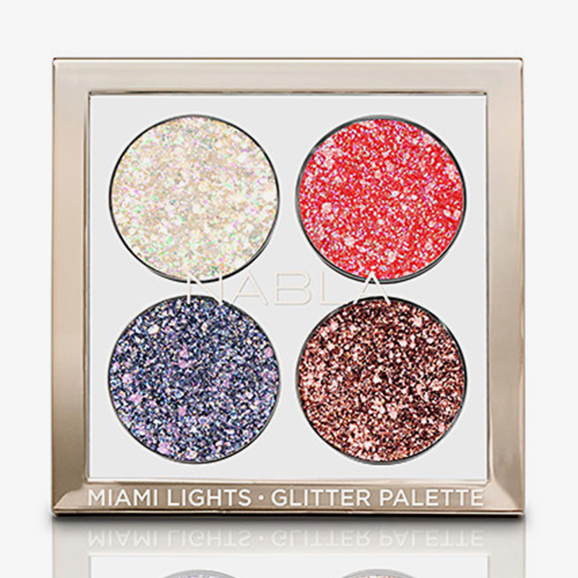 NABLA Cosmetics Miami Lights Glitter Palette
