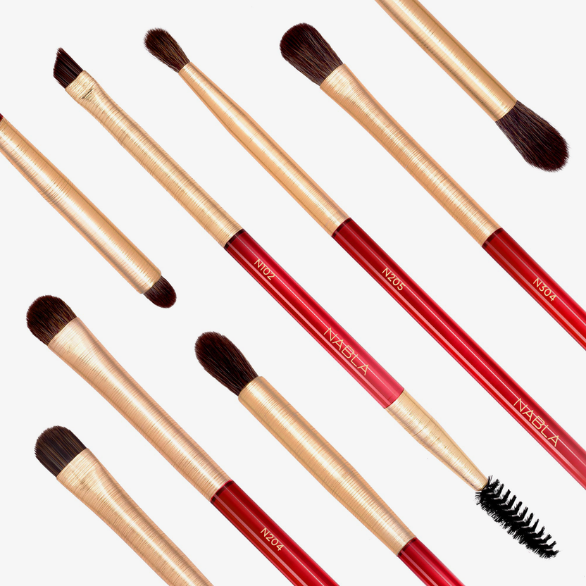 NABLA Cosmetics Ruby Complete Eye Brush Set