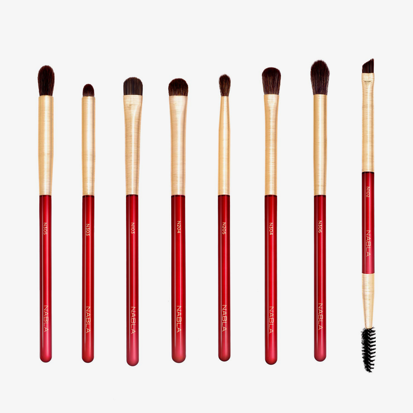 NABLA Cosmetics Ruby Complete Eye Brush Set