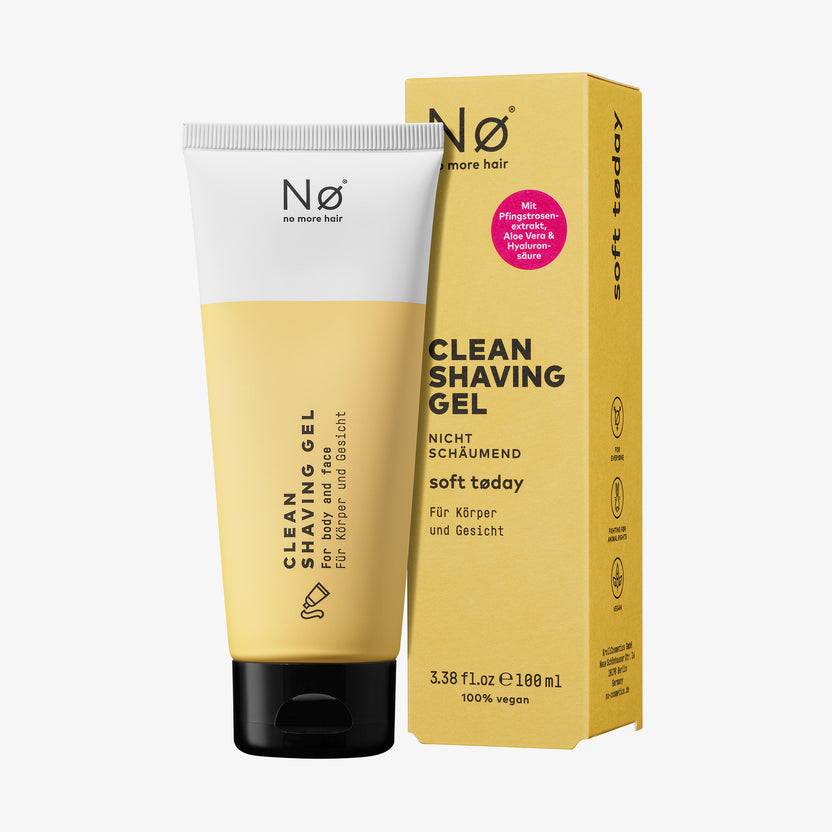 Nø Cosmetics Soft Tøday Clean Shaving Gel (100ml)