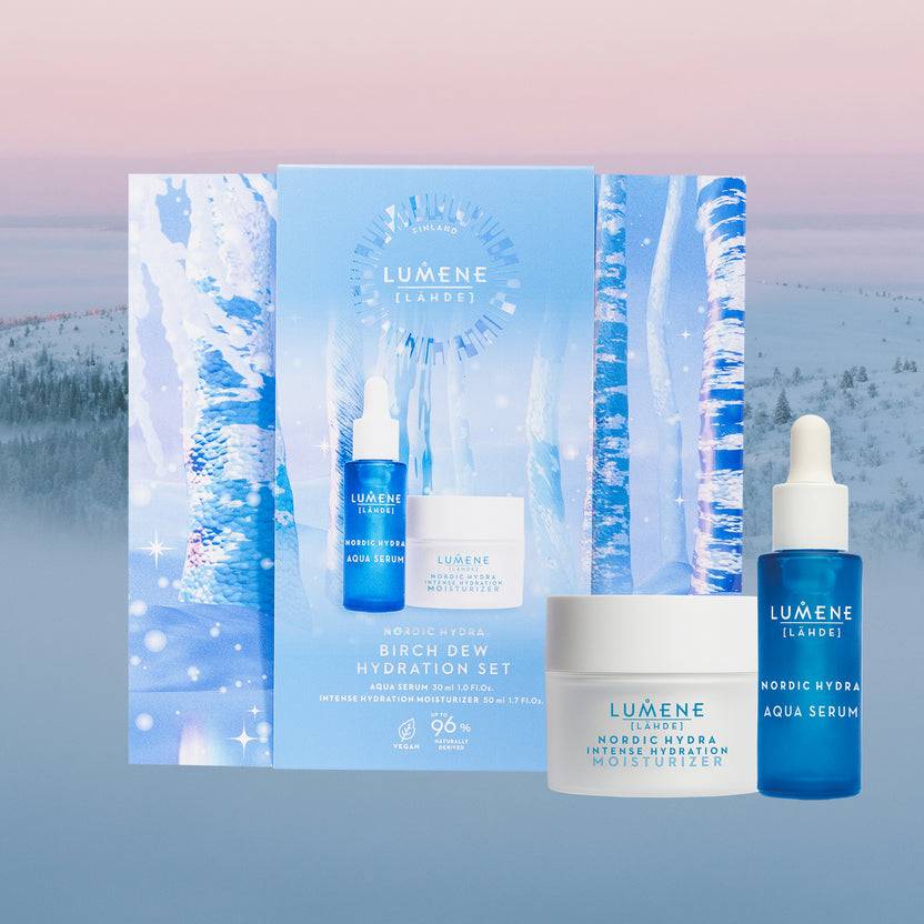 Lumene NORDIC HYDRA [LÄHDE] BIRCH DEW HYDRATION SET 2024 (80ml)