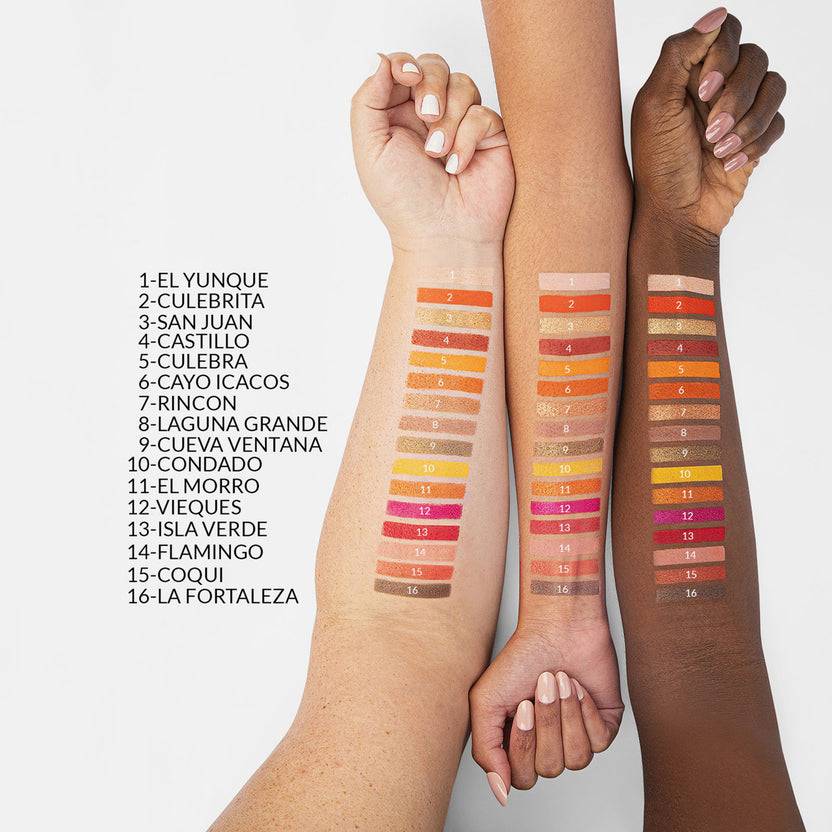 BH Cosmetics Party In Puerto Rico 16 Color Shadow Palette (16g)