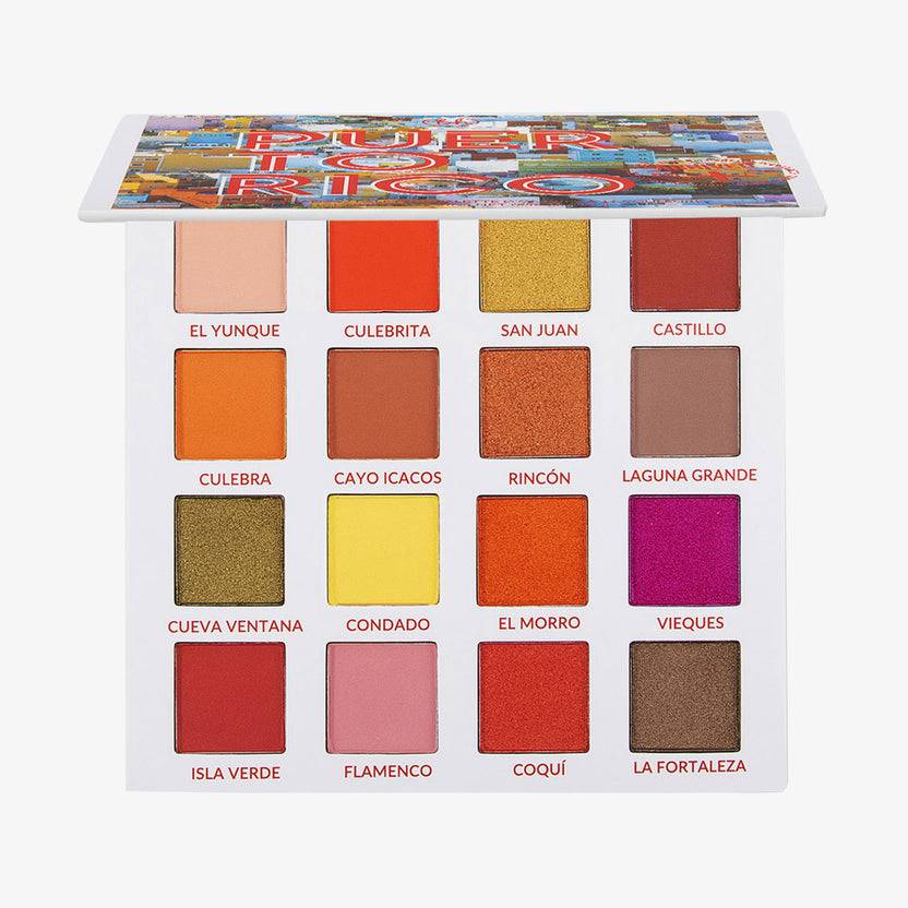 BH Cosmetics Party in Puerto Rico 16 Color Shadow Palette (16g)