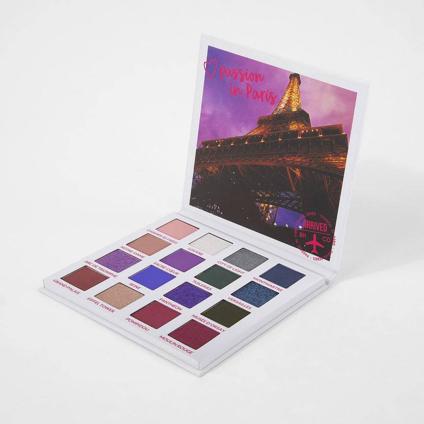 BH Cosmetics Passion In Paris 16 Color Shadow Palette (16g)