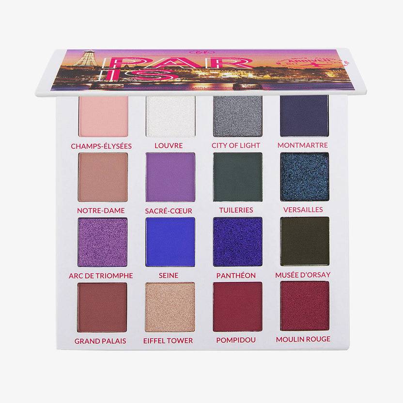 BH Cosmetics Passion in Paris 16 Color Shadow Palette (16g)