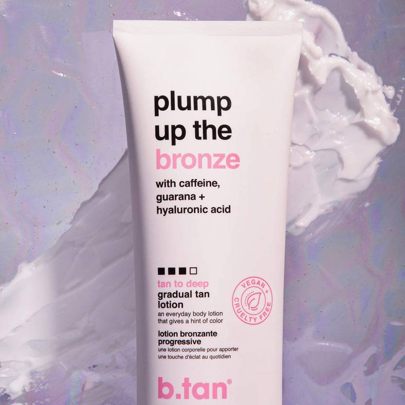 B.tan Plump Up The Bronze - Tan To Deep Everyday Glow Lotion (236ml)