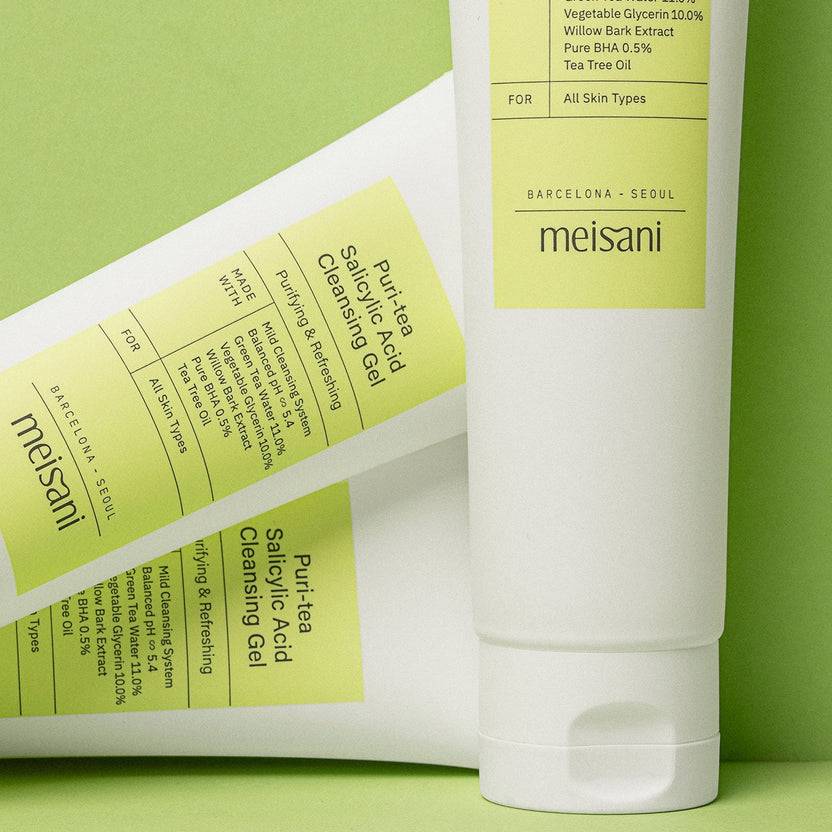 Meisani Puri-Tea Salicylic Acid Cleansing Gel (150ml)