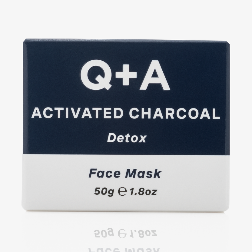 Q + A Skin Activated Charcoal Face Mask 50g (50g)