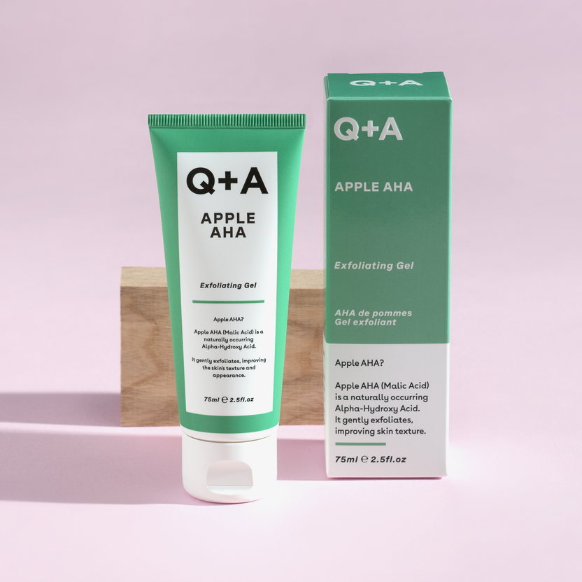 Q + A Skin Apple AHA Exfoliating Gel (75ml)
