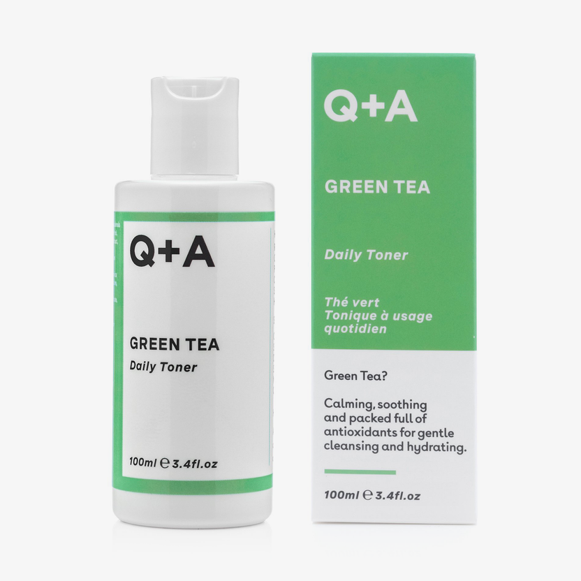Q + A Skin Green Tea Toner (100ml)