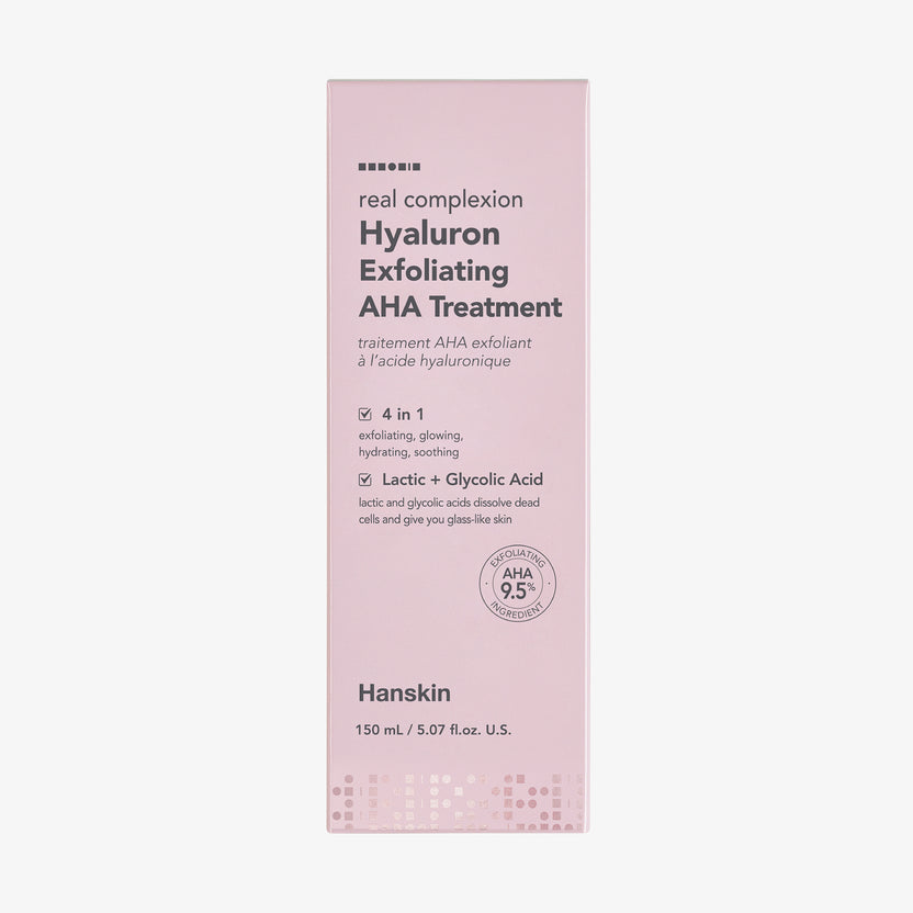 Hanskin Real Complexion Hyaluron Exfoliating AHA Treatment (150ml)