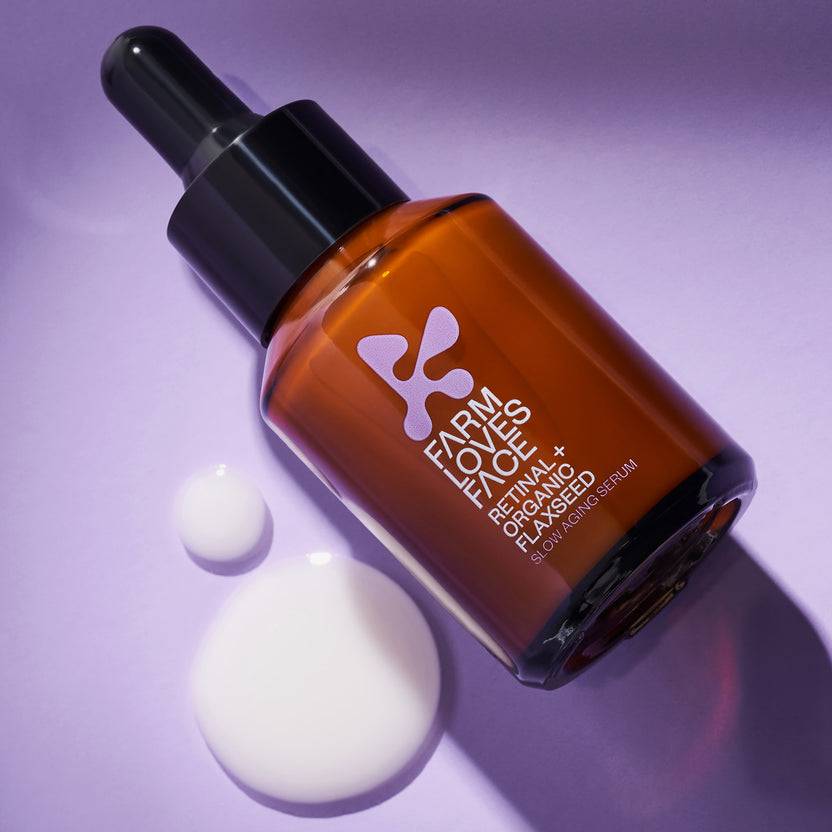 Farm Loves Face Retinal + Organic Flaxseed Slow Aging Serum (28ml)