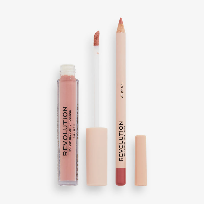 Revolution Makeup Lip Contour Kit Brunch (4ml)