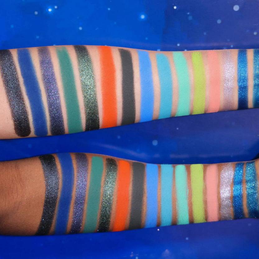 Glamlite Cosmetics Rick And Morty X Glamlite 30 Shade Palette (36g)