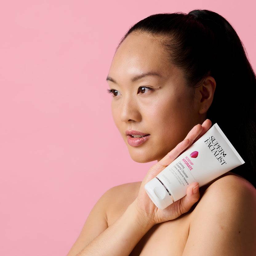 Super Facialist Rosehip Hydrate Calming Creamy Cleanser (150ml)