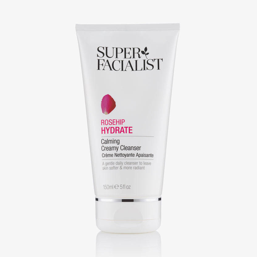 Super Facialist Rosehip Hydrate Calming Creamy Cleanser (150ml)