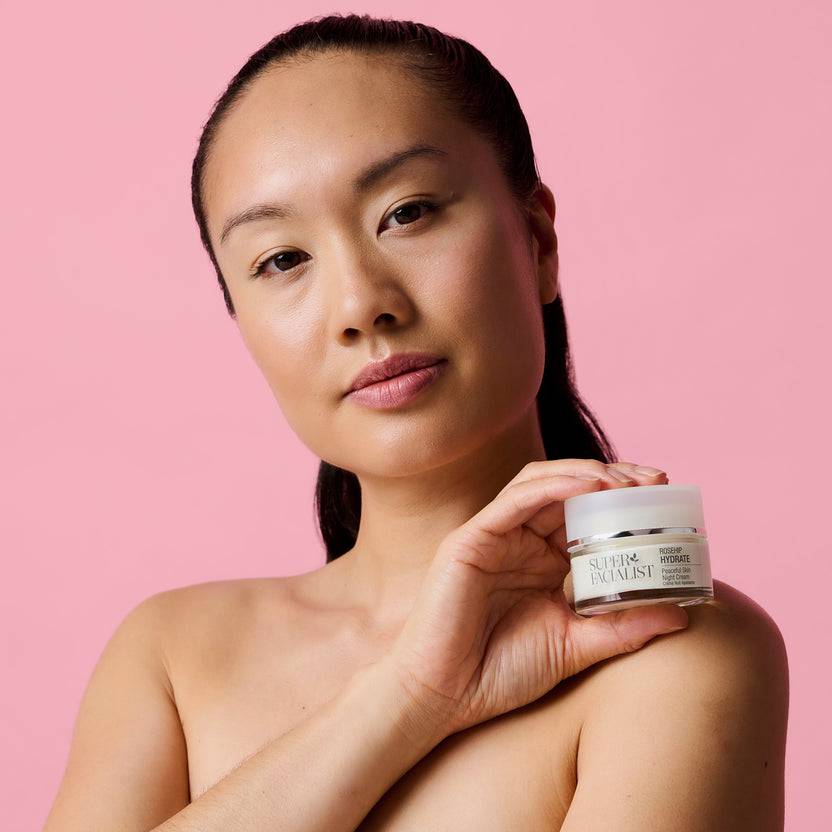 Super Facialist Rosehip Hydrate Peaceful Skin Night Cream (50ml)