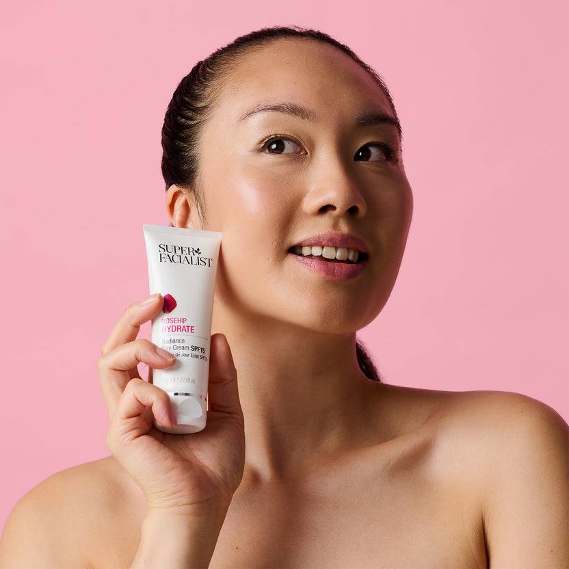 Super Facialist Rosehip Hydrate Radiance SPF15 Day Cream (75ml)