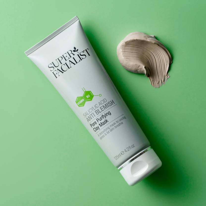 Super Facialist Salicylic Acid Anti Blem Pore Purifying Clay Mask (125ml)