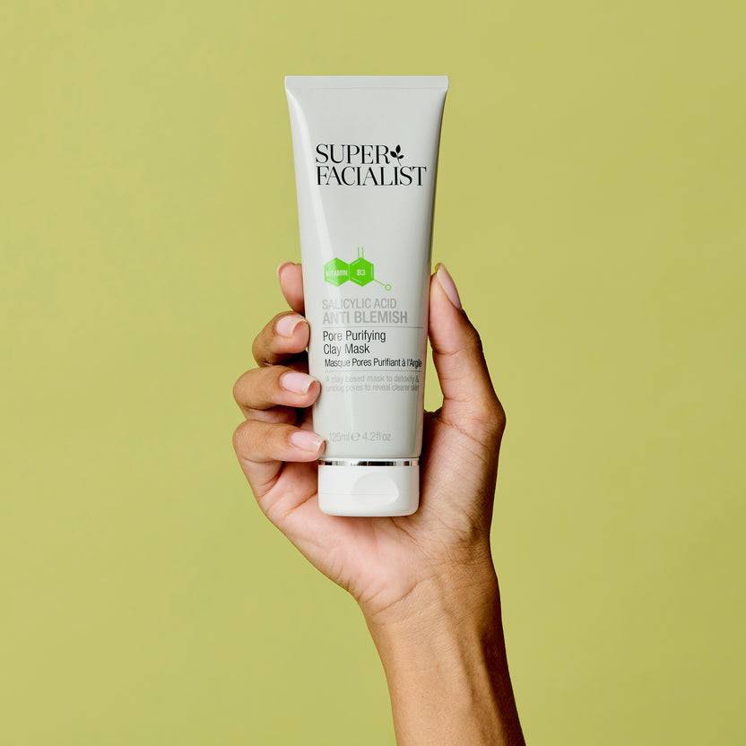 Super Facialist Salicylic Acid Anti Blem Pore Purifying Clay Mask (125ml)