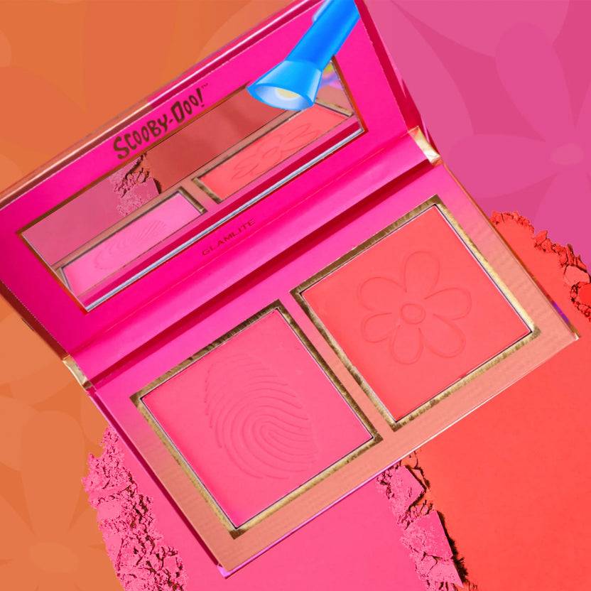 Glamlite Cosmetics Scooby-Doo™ X Glamlite Blush Duo Palette (12g)