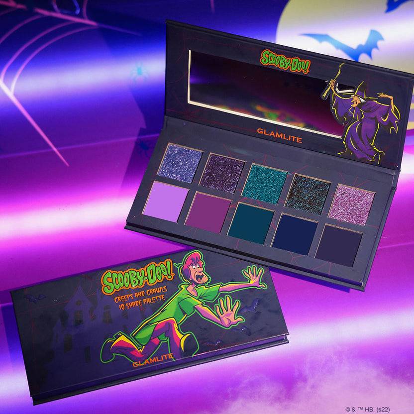 Glamlite Cosmetics Scooby-Doo™ X Glamlite Creeps & Crawls Palette (15g)