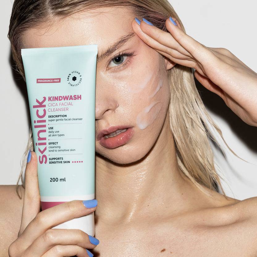 Skinlick Kindwash Cica Facial Cleanser (200ml)