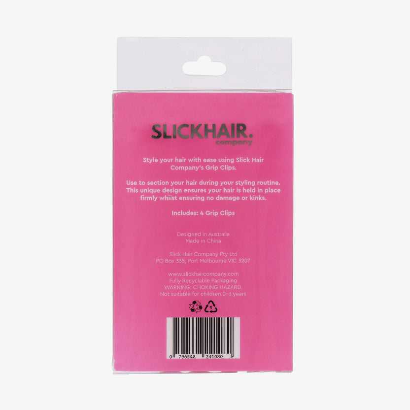 Slick Hair Grip Clip (4 Pack)