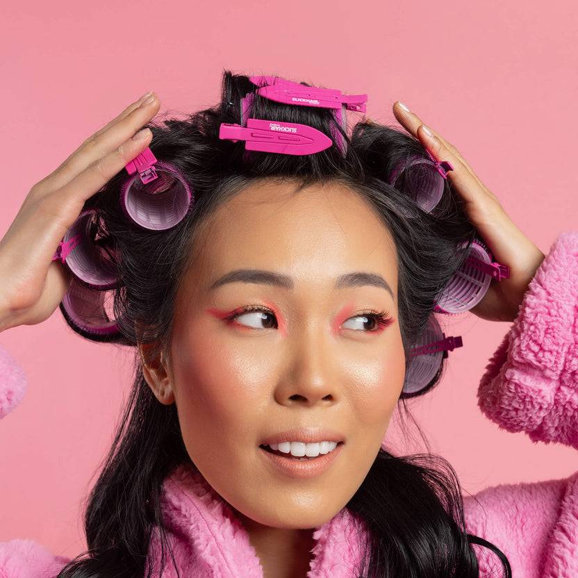 Slick Hair Heatless Velcro Hair Rollers (8 Pack)