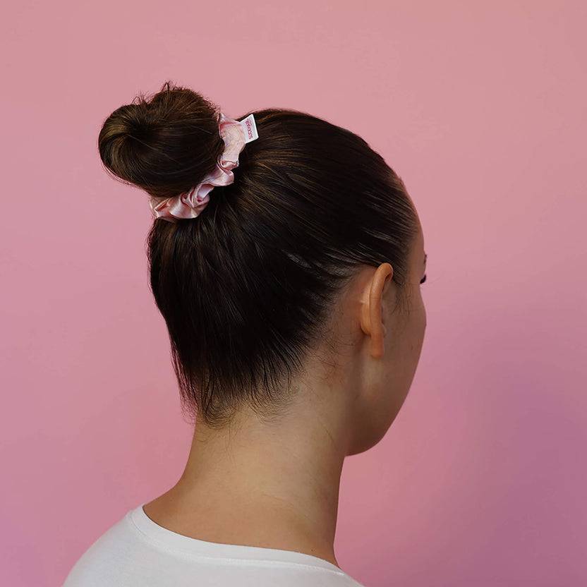 Slick Hair Skinny Silky Scrunchies Set (6 Pack)