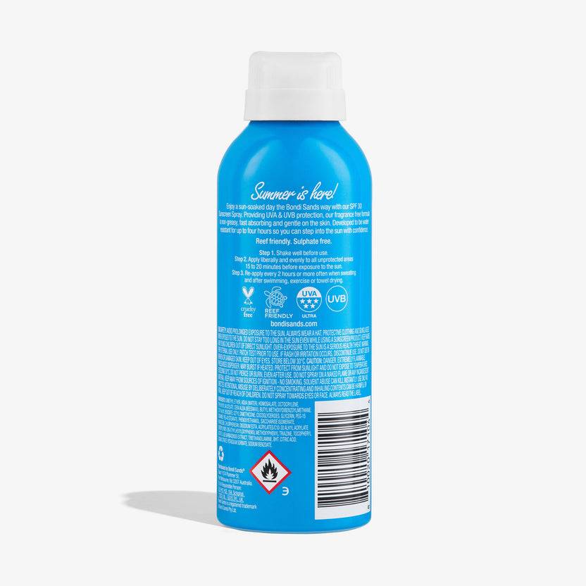 Bondi Sands SPF 30 Aerosol Mist Spray Fragrance Free (160g)