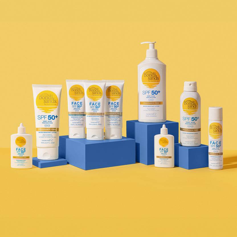 Bondi Sands SPF 50+ Fragrance Free Aerosol Mist Spray (160g)