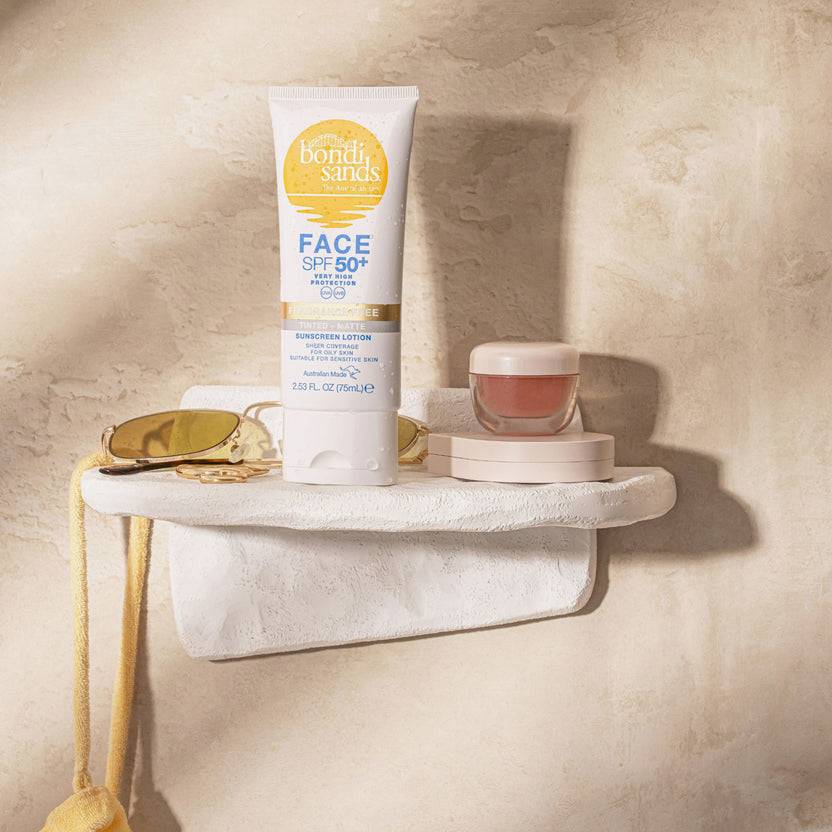 Bondi Sands SPF 50+ Fragrance Free Matte Tinted Face Lotion (50ml)