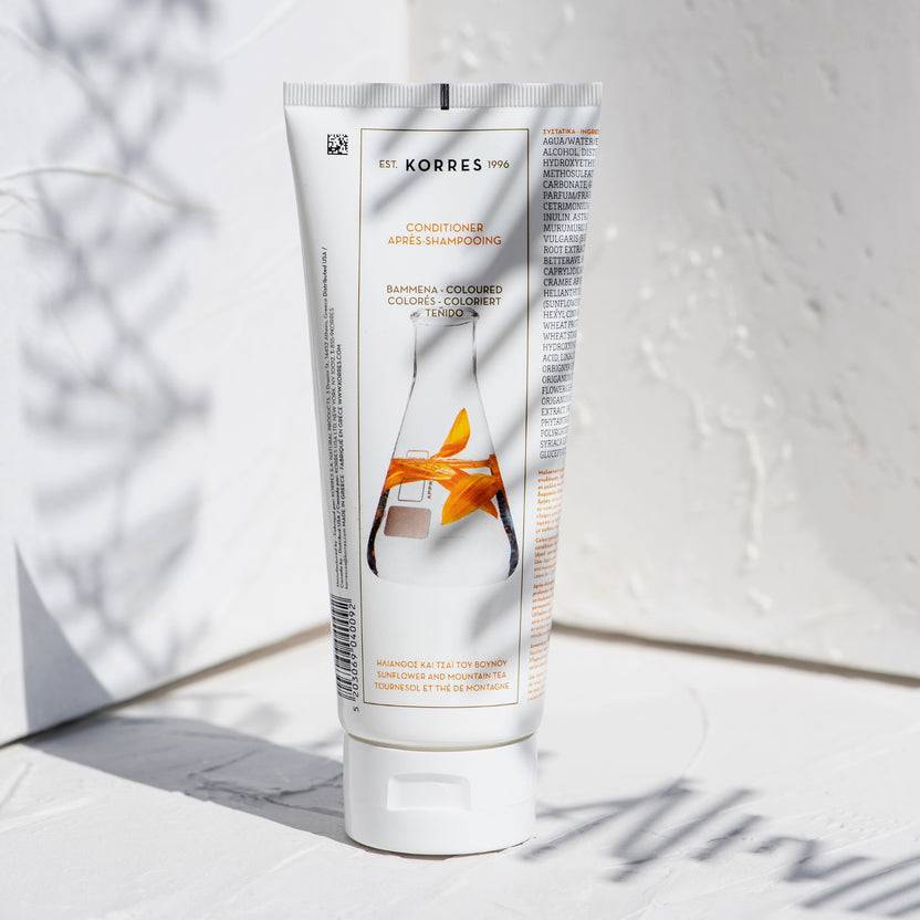 KORRES Sunflower & Mountain Tea Pflegespülung Für Coloriertes Haar (200ml)