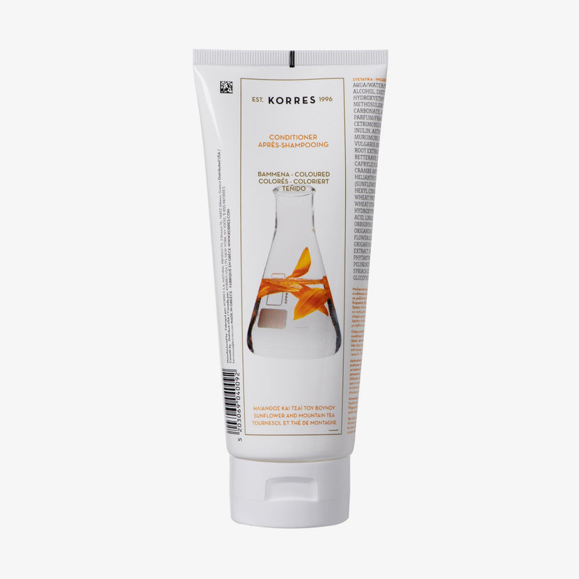 KORRES Sunflower & Mountain Tea Pflegespülung für coloriertes Haar (200ml)