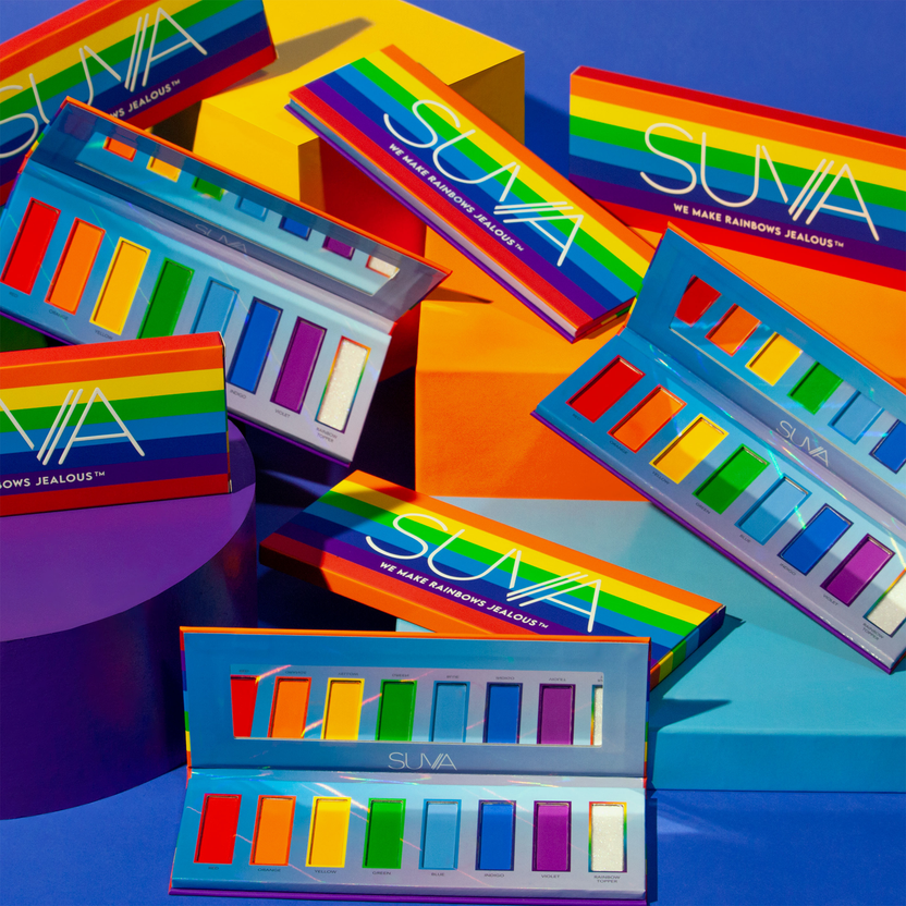 SUVA Beauty We Make Rainbows Jealous Palette (11.7g)
