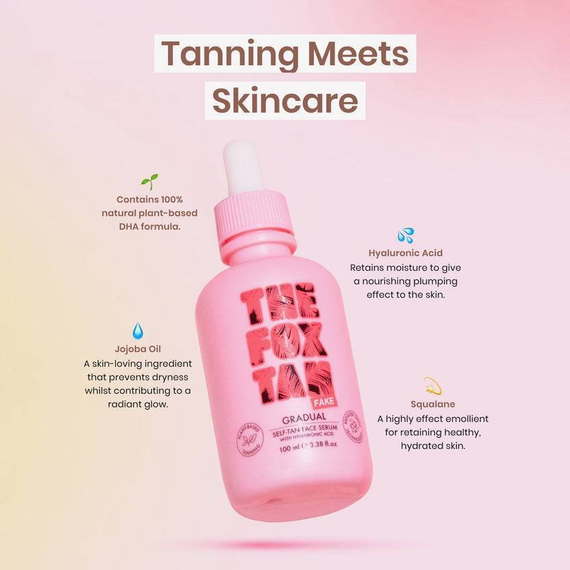 The Fox Tan Gradual Self-Tan Face Serum (100ml)