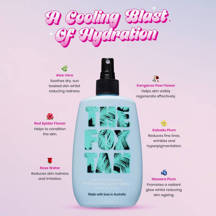 The Fox Tan Hydrating Body Spray (220ml)