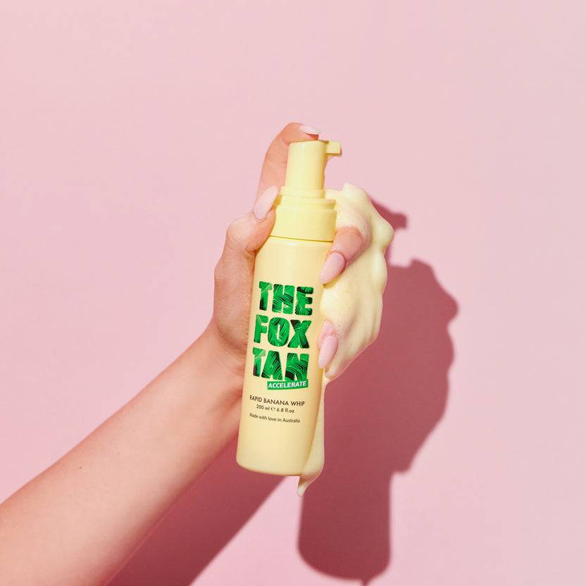 The Fox Tan Rapid Banana Whip (200ml)