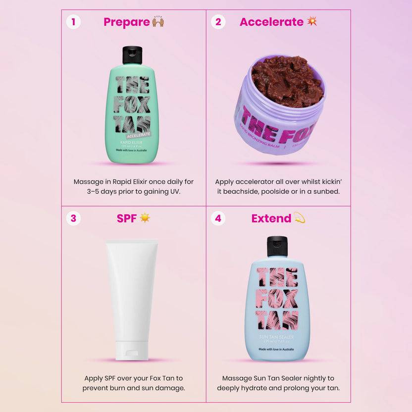 The Fox Tan Rapid Bronzing Balm (150ml)