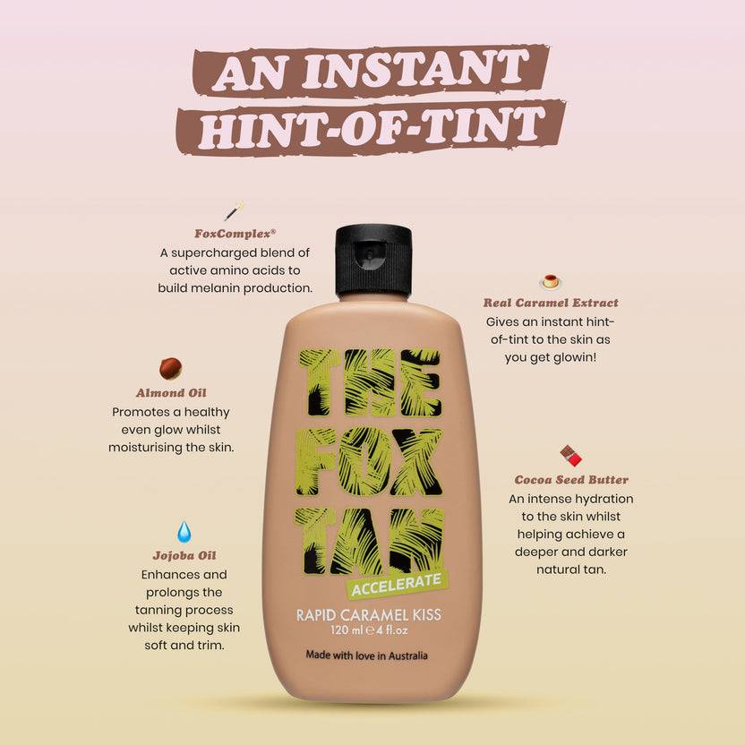 The Fox Tan Rapid Caramel Kiss (120ml)