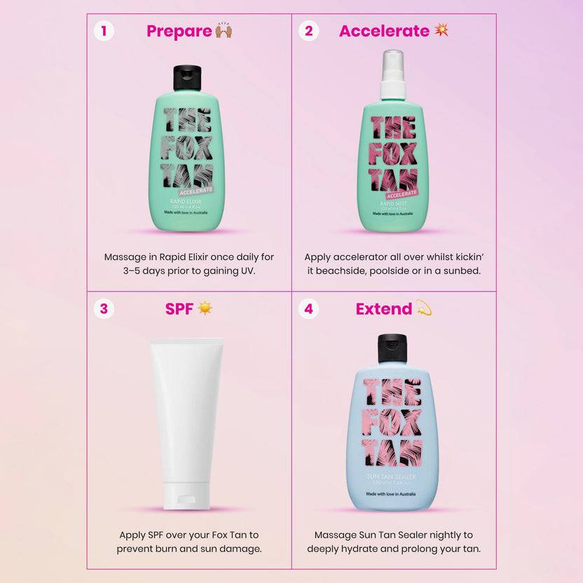 The Fox Tan Rapid Tanning Mist (120ml)