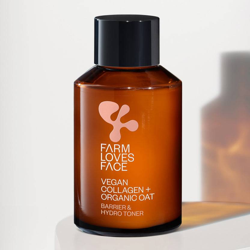 Farm Loves Face Vegan Collagen + Organic Oat Barrier & Hydro Toner (100ml)