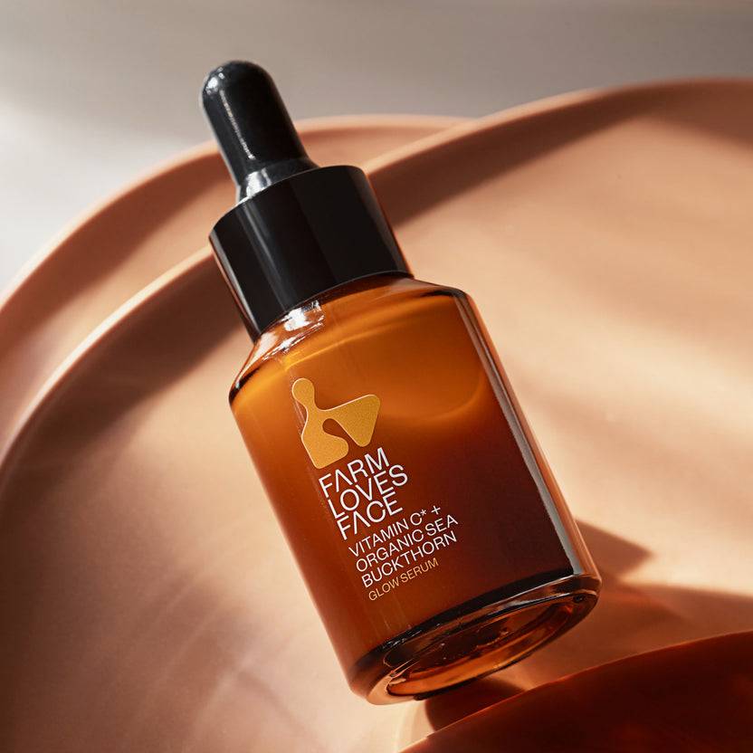Farm Loves Face Vitamin C + Organic Sea Buckthorn Glow Serum (28ml)