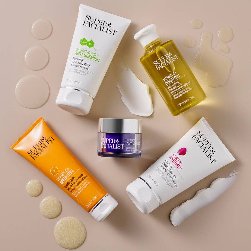 Super Facialist Vitamin C Skin Renew Cleansing Oil (200ml)