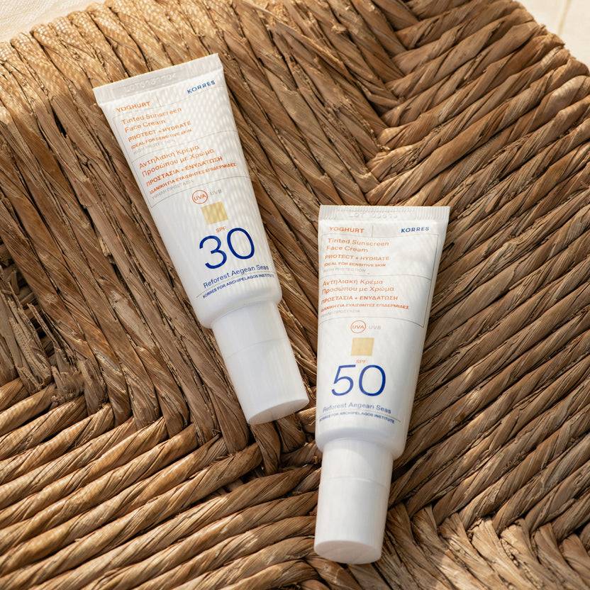 KORRES Yoghurt Getöntes Sonnencreme-Gel Für Das Gesicht SPF30 (40ml)