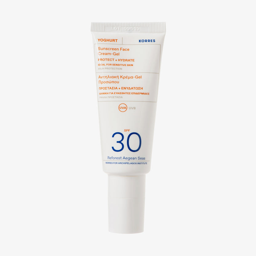 KORRES Yoghurt Sonnencreme-Gel Für Das Gesicht SPF30 (40ml)