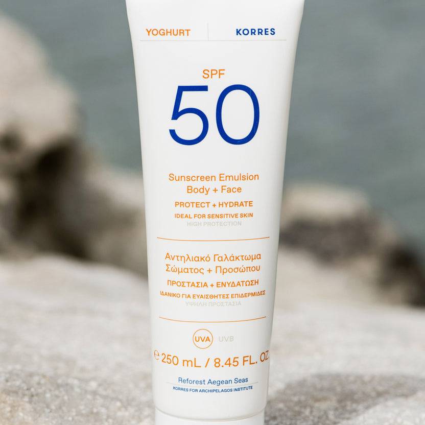 KORRES Yoghurt Sonnenschutz-Emulsion Für Körper Und Gesicht SPF50 (250ml)